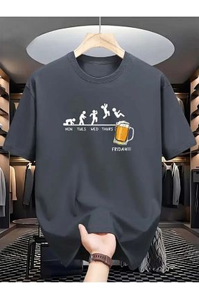 تیشرت رنگی مردانه اورسایز Hunors Sportswear & Company - کد 941282671