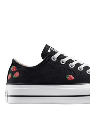کفش اسنیکر مشکی زنانه بند دار Converse - کد 941242657