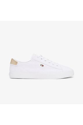 کفش اسنیکر سفید زنانه بند دار Tommy Hilfiger - کد 901396122