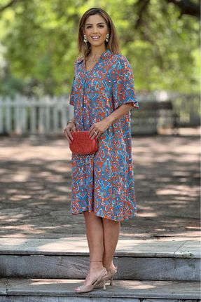 لباس رنگی زنانه بافتنی Nevin Kaya Moda - کد 941293000