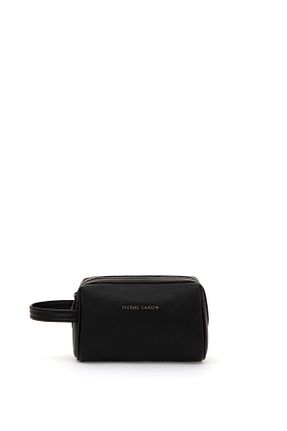 کیف دوشی مشکی مردانه چرم مصنوعی Pierre Cardin - کد 941301716