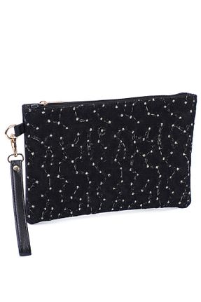 کیف پورتفوی و کلاچ مشکی زنانه چرم مصنوعی Capone Outfitters - کد 941320120