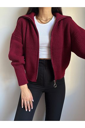 رویه زرشکی زنانه اکریلیک Nopen Knitwear - کد 941353597
