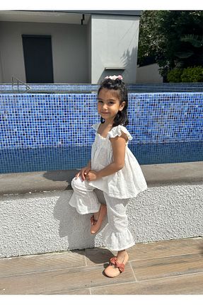 لباس سفید بچه گانه رگولار MAMAOLAS - کد 941589396