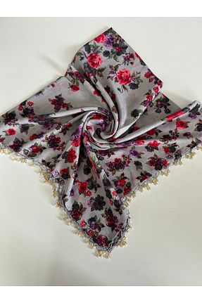 روسری رنگی پنبه ای Sümeyye çeyiz - کد 941405643