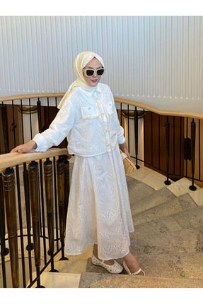 ست بالاتنه و پائین تنه رنگی زنانه بافتنی Modamorfo - کد 941418166