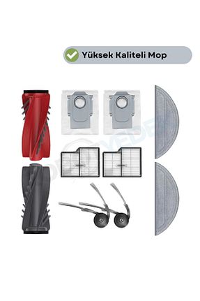 اکسسوری جاروبرقی طوسی robotyedek - کد 941450155