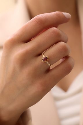 انگشتر طلا زرد زنانه 14 عیار Yavuz Kuyumculuk - کد 941495636