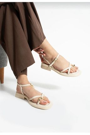 صندل زنانه پاشنه تخت MyLina Shoes - کد 941514933