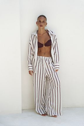 ست بالاتنه و پائین تنه رنگی زنانه پنبه ای BOHEMAİ - کد 941589682