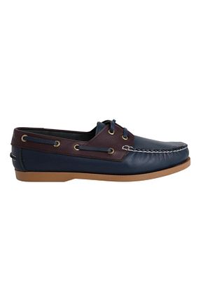 کفش کژوال سرمه ای مردانه چرم خالص Greyybull Shoes - کد 941604748