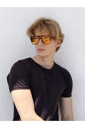 عینک آفتابی نارنجی زنانه 54 Sunglasses - کد 941605148