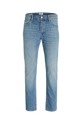 شلوار جین آبی مردانه فاق افتاده Jack & Jones - کد 941637557