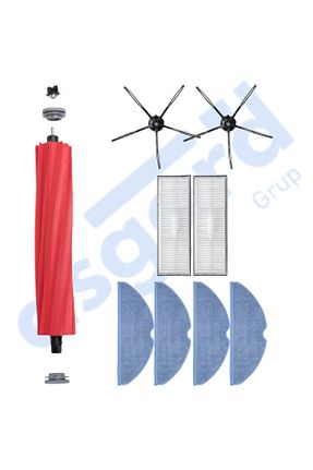 اکسسوری جاروبرقی سفید Asgard Grup - کد 941657635