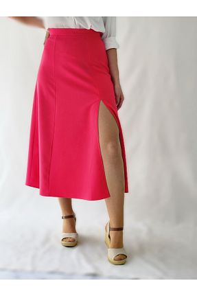 دامن صورتی زنانه بافتنی YAXİ - کد 941686786