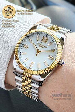 ساعت مچی رنگی زنانه 37 میلی متر Lee Cooper - کد 941704155