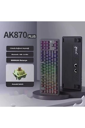 کیبورد گیمر مشکی Coverzone - کد 941713176