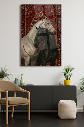 تابلو قرمز شیشه TAULART - کد 941714709