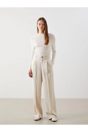 شلوار رنگی زنانه مخلوط کتان LC Waikiki - کد 941738153