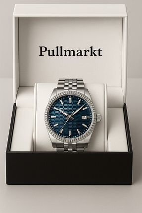 ساعت مچی طوسی مردانه 36-40 میلی متر pullmarkt - کد 941766589