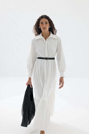 لباس سفید زنانه بافتنی Tailors Room - کد 941821557