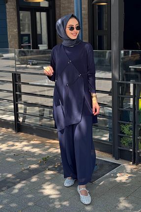 ست بالاتنه و پائین تنه حجاب رنگی زنانه رگولار Ceremony - کد 941591959