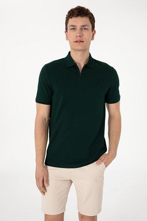 پولوشرت سبز مردانه پلی استر U.S. Polo Assn. - کد 941914690