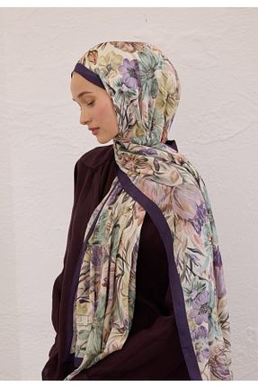 شال بنفش زنانه ویسکون Fresh - کد 941926646