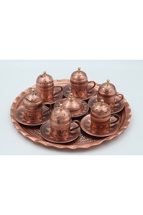 فنجان قهوه قرمز 6 نفره ANTEPSEPETİ - کد 941929300