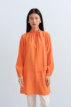 تونیک حجاب رنگی زنانه پلی استر Nihan - کد 942179815