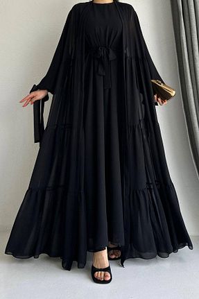 کلاه و ابایا رنگی زنانه بافتنی MELEK ARAZ - کد 941932498
