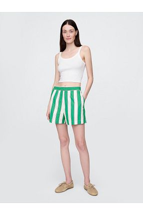 شلوارک و برمودا سبز زنانه رگولار GAP - کد 941941631