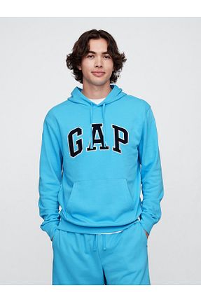سوئیشرت آبی مردانه چاپی GAP - کد 941951055