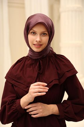 روسری رنگی پلی استر Silk Home - کد 941950070