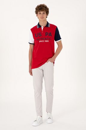 شلوار طوسی مردانه بافتنی U.S. Polo Assn. - کد 941981980