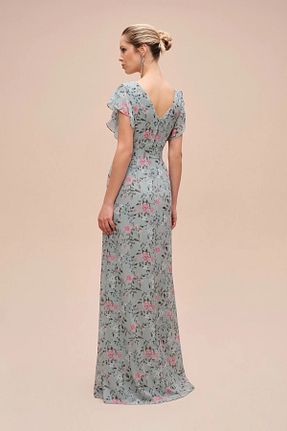 لباس مجلسی و فارغ التحصیلی سبز زنانه آستین استاندارد Oleg Cassini - کد 942005571