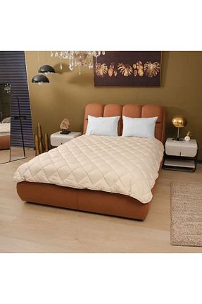لحاف دونفره بژ 195 x 215 yasetex tasarım - کد 942012409