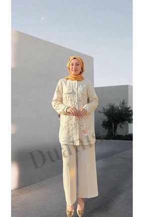 کلاه و ابایا رنگی زنانه پنبه ای FUAT GÜRSEN - کد 942055720