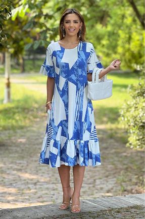 لباس رنگی زنانه بافتنی Nevin Kaya Moda - کد 942210755