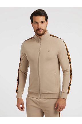 سوئیشرت بژ مردانه طرح دار Guess - کد 681592675