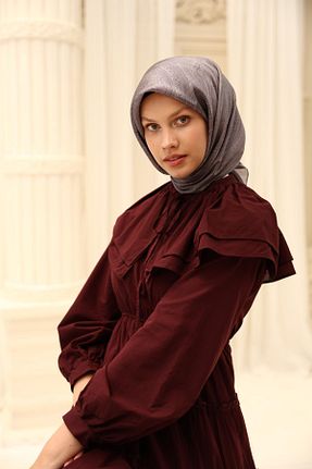 روسری رنگی پلی استر Silk Home - کد 941950011