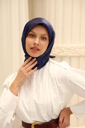 روسری رنگی پلی استر Silk Home - کد 941950038