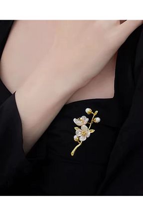 سنجاق سینه رنگی زنانه فلزی OZN AKSESUAR - کد 942295795