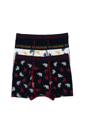 باکسر سفید بچه گانه پنبه ای U.S. Polo Assn. - کد 942305536