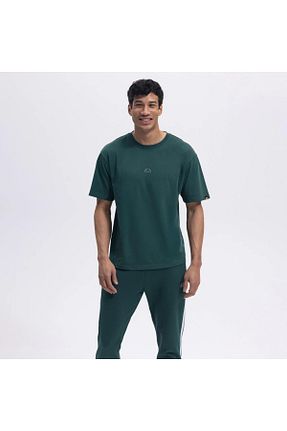 تیشرت سبز مردانه اورسایز Ellesse - کد 927601359