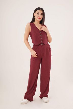 ست بالاتنه و پائین تنه رنگی زنانه بافتنی Hipo Trend - کد 942369944