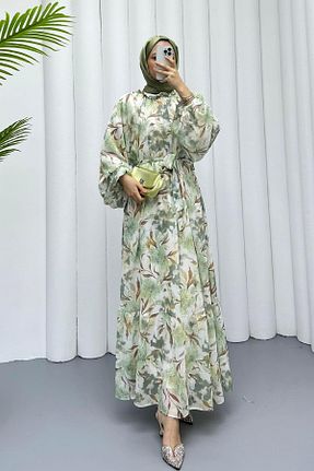 لباس سبز زنانه بافتنی Modaensarbutik - کد 942374644