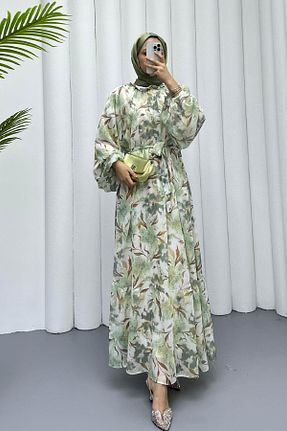 لباس سبز زنانه بافتنی Modaensarbutik - کد 942374644