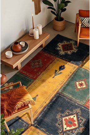 فرش رنگی قابل شستشو MUN HOME - کد 942396835