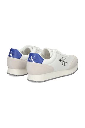 کفش اسنیکر سفید مردانه بند دار Calvin Klein - کد 854126042